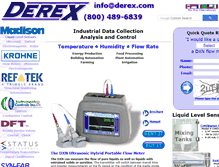 Tablet Screenshot of derex.com